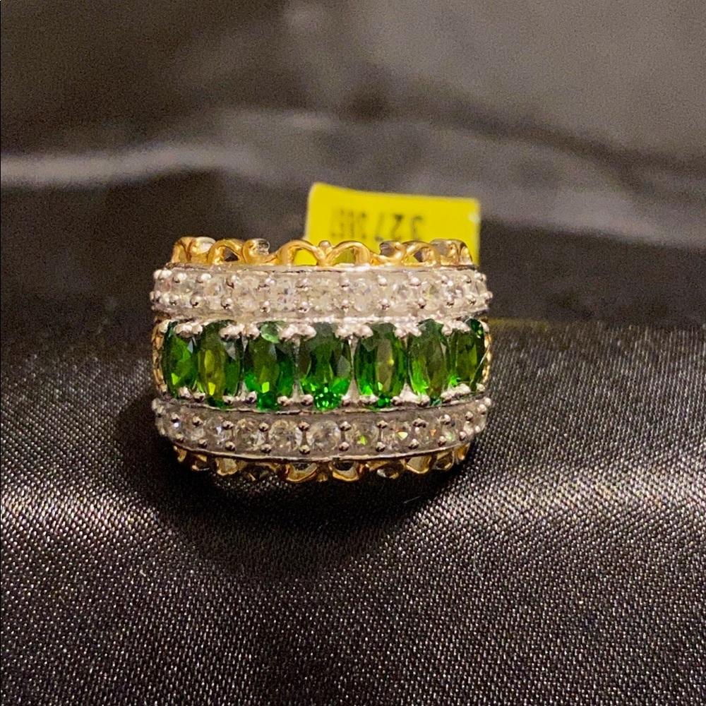 Russian Diopside Ring